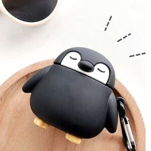 CUTE Cartoon PENGUIN SHAPED AIPODS Case COVER for AirPods Pro